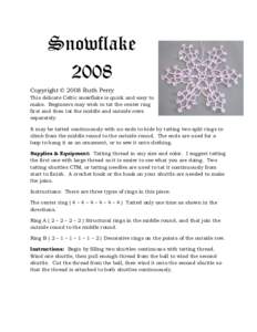 Microsoft Word - Snowflake 2008