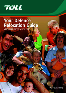 Your Defence Relocation Guide VERSION 7, NOVEMBER 2013 Contents