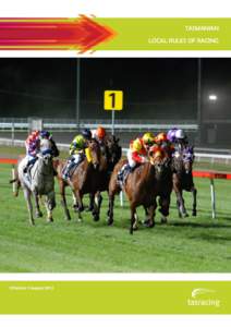 Australian Rules of Racing / Thoroughbred horse racing / Horse racing / Recreation / National Horseracing Authority / Sports / Animals in sport / Australian Racing Board