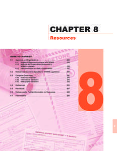 CHAPTER 8 Resources GUIDE TO CHAPTER 8 8.1