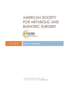 AMERICAN SOCIETY FOR METABOLIC AND BARIATRIC SURGERY[removed]