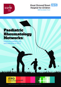 Paediatric Rheumatology Networks: Improving patient care and outcomes in 2013