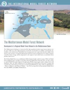 TH E I NTE R N ATI O N A L M O D E L F O R E ST N E T W O R K  Mediterranean Model Forest Network member candidate MMFN Secretariat (Valladolid, Spain)