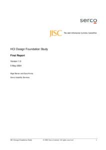 HCI Design Study Final Report