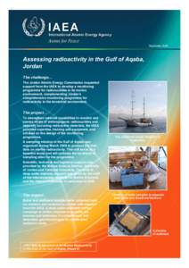 September[removed]Assessing radioactivity in the Gulf of Aqaba, Jordan The challenge…