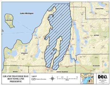 CHARLEVOIX  Lake Michigan LEELANAU