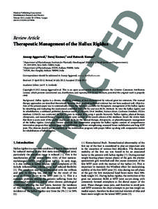 Hindawi Publishing Corporation Rehabilitation Research and Practice Volume 2012, Article ID[removed], 9 pages doi:[removed][removed]Review Article