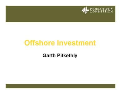 Offshore Investment Garth Pitkethly Globalisation 