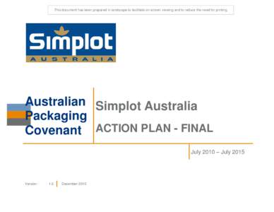 Microsoft Word - APC Action Plan Simplot Julydocx