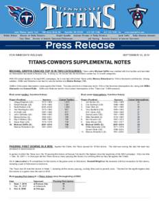 [removed]Titans Press Release
