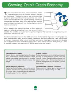 Ohio Wind Industry Supply Chain.indd