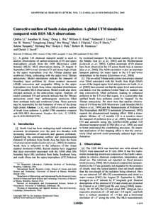 Environmental science / Fire / Aerosol / MOPITT / Microwave Limb Sounder / Chemistry / Environment / Atmospheric sciences / Aerosol science / Black carbon / Carbon