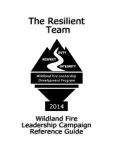 Wildland Fire Leadership Campaign Reference Guide