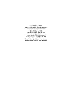 Risk / Single Audit / Business / United States Office of Management and Budget / Audit / Internal audit / Department of Corrections / Compliance requirements / Chief financial officer / Auditing / Accountancy / Corporate governance