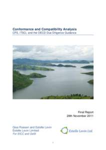 Conformance and Compatibility Analysis CFS, iTSCi, and the OECD Due Diligence Guidance Final Report 28th November 2011