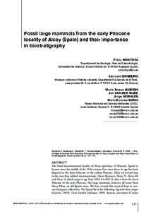 Bears / Anancus / Gomphotheres / Agriotherium / Ursinae / Alcoy / Suinae / Cenozoic / Phanerozoic / Zoology