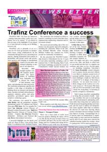 Conference  NEWSLETTER October[removed]Trafinz Conference a success