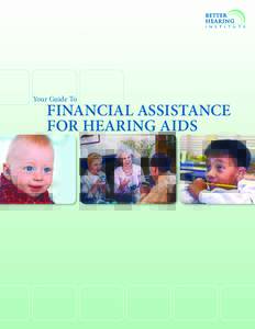 Your guide to Financial Assistance for Hearing aids  Your Guide To | better Hearing Institute