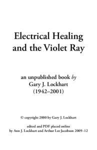 1  Electrical Healing