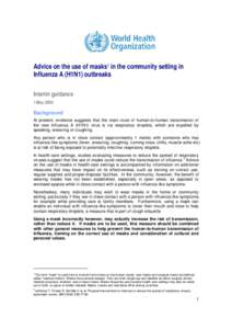 Microsoft Word - Advice on the use of masks in the community clearance-Keiji's revisions_CPessoa.doc