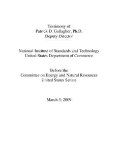Energy / Technology / Standards organizations / Smart grid / Electric power distribution / Smart grid policy in the United States / National Institute of Standards and Technology / Electrical grid / IEEE Smart Grid / Electric power / Electric power transmission systems / Emerging technologies