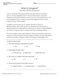 Federal government of the United States / United States Senate / Separation of powers / President of the United States / United States House of Representatives / U.S. Congress in relation to the president and Supreme Court / Structure of the U.S. Congress / Government / Constitutional law / United States Congress