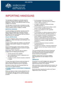 Microsoft Word - Importing Handguns 18June2014