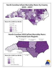 North Carolina Infant Mortality Rates by County[removed]Stanly  Mecklenburg