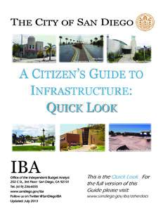 Infrastructure / Deferred maintenance / San Diego / Public–private partnership / Southern California / Government / Critical infrastructure protection / Capital Improvement Plan / Urban studies and planning / Geography of California