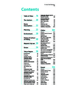 © Lonely Planet Publications  13 Contents Table of Hikes