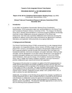 Research / Clinical research / Pharmacology / Nursing research / Medical research / Cancer Trials Support Unit / Clinical trial / National Institutes of Health / Eastern Cooperative Oncology Group / Medicine / Health / Cancer organizations