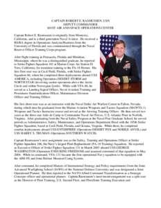 United States / Military organization / Thomas Otterbein / United States Navy / VFA-86 / Carrier Strike Group Three