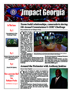 Impact Georgia November 2014 Newsletter In This Issue Pg. 2 Commissioner’s Cert