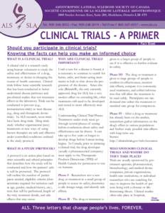 Clinical Trials_FactSheet-1page.qxd