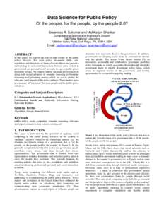 Science / Information / Semantic Web / WordNet / Semantic similarity / Social networking service / Semantic network / E-democracy / Ontology / Knowledge representation / Technology / Computational linguistics