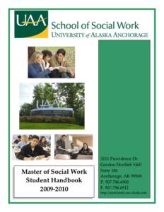 Master of Social Work Student Handbook[removed]Providence Dr. Gordon Hartlieb Hall