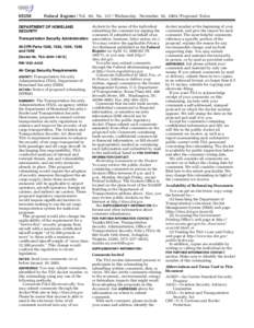 [removed]Federal Register / Vol. 69, No[removed]Wednesday, November 10, [removed]Proposed Rules DEPARTMENT OF HOMELAND SECURITY