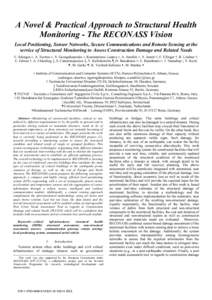 Wireless networking / Structural health monitoring / Wireless sensor network / Sensor node / Accelerometer / Structural engineer / Civionics / Structural engineering / Engineering / Technology