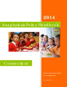 Anaphylaxis Policy Handbook