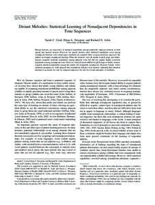 Journal of Experimental Psychology: Learning, Memory, and Cognition 2004, Vol. 30, No. 5, 1119 –1130 Copyright 2004 by the American Psychological Association[removed]/$12.00 DOI: [removed][removed]