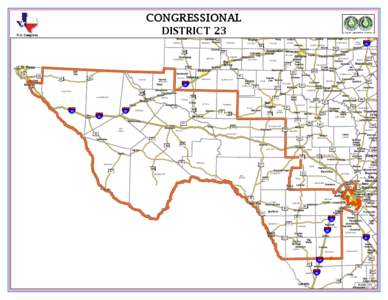 CONGRESSIONAL DISTRICT 23 U.S. Congress  LamesaLos