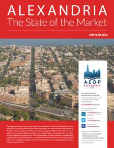 ALEXANDRIA  The State of the Market MIDYEAR 2013