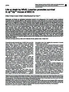 Cell signaling / Tumor necrosis factor-alpha / Apoptosis / Losartan / NF-κB / Fas receptor / Caspase / IKK2 / CCL2 / Biology / Programmed cell death / Cell biology