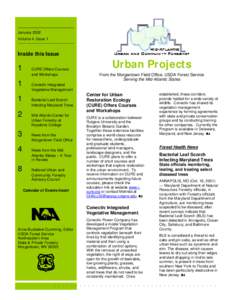 Environmental design / Urban forestry / Urban studies and planning / Community forestry / United States Forest Service / Urban forest / Tree City USA / National Arbor Day Foundation / Private landowner assistance program / Forestry / Environment / Land management