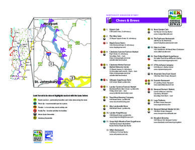 NORTHEAST KINGDOM BY WAY  Chews & Brews[removed]