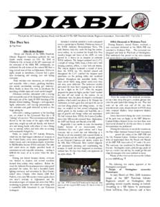 DIABLO The Link for All Veterans, Spouses, Family And Friends Of The 508th Parachute Infantry Regiment Association- NovemberVol. 5, Nr. 2 The Prez Sez By Troy Palmer