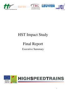 HST Impact Study Final Report Executive Summary 1