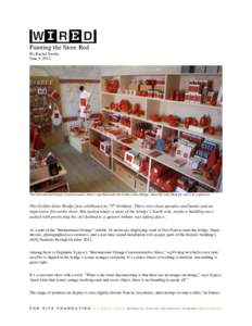    Painting the Store Red By Rachel Swaby June 5, 2012.