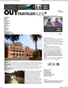 The Out Traveler G.P.S.*: Inn at the Presidio  http://gps.outtraveler.com[removed]inn-at-the-presedio.html HOME CITY GUIDES