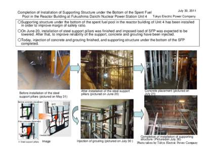 SFP / Fukushima Daiichi Nuclear Power Plant / Nuclear physics / Energy / Nuclear technology / Radioactive waste / Spent fuel pool